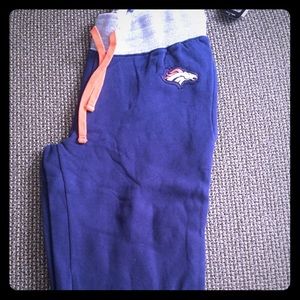 Denver Bronco Jogging Pants.