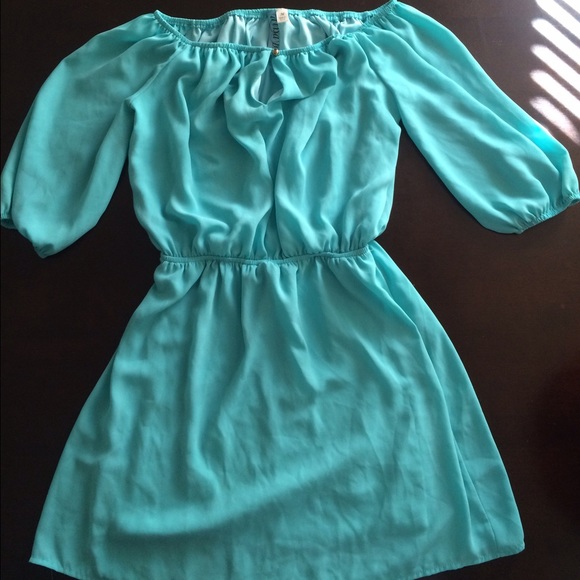 Beautiful teal dress