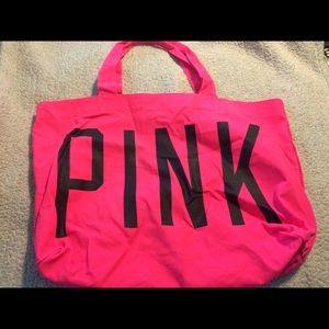 XL VS Pink tote bag