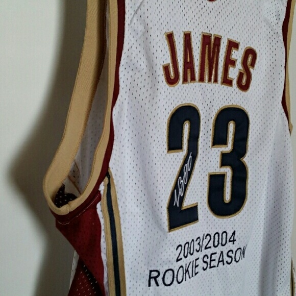 LeBron James Hardwood Classic Cleveland Cavalry Je - Picture 2 of 4