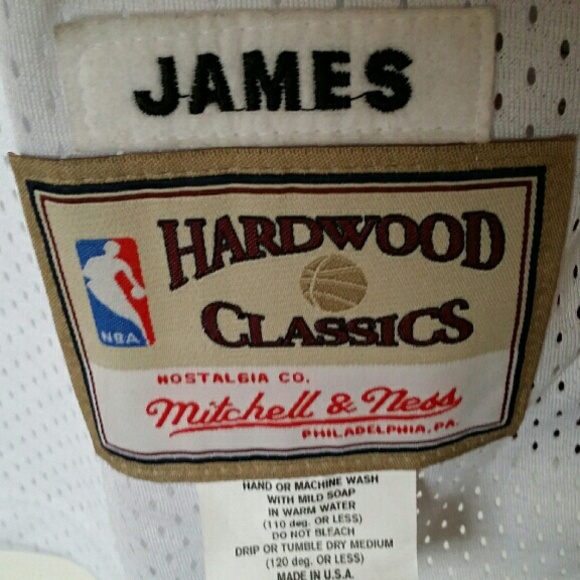 LeBron James Hardwood Classic Cleveland Cavalry Je - Picture 3 of 4