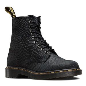 Snakeskin doc martens