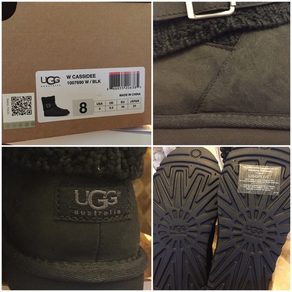 PRICE FIRM! Ugg w cassidee 1007690 w/blk - Picture 2 of 4