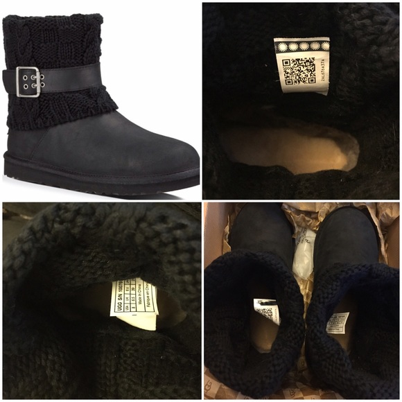 PRICE FIRM! Ugg w cassidee 1007690 w/blk - Picture 4 of 4