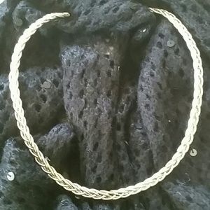 Silver Rope Choker