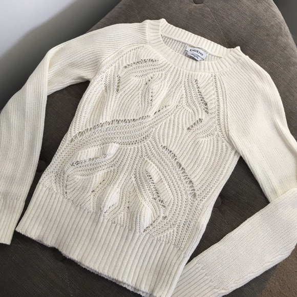 BeBe Cream Sweater