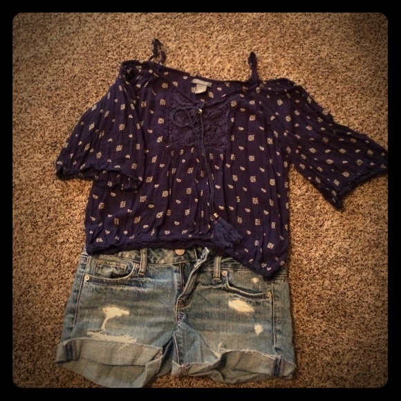 Sold on Mercari-Off the shoulder top