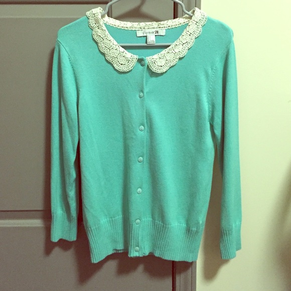 Forever 21 3/4 Sleeve Button Up Cardigan - Picture 1 of 4