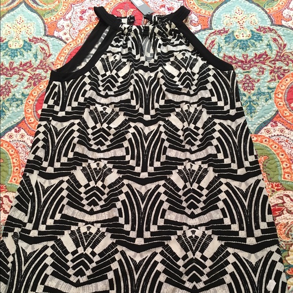 Apt. 9 Black and White Dress
