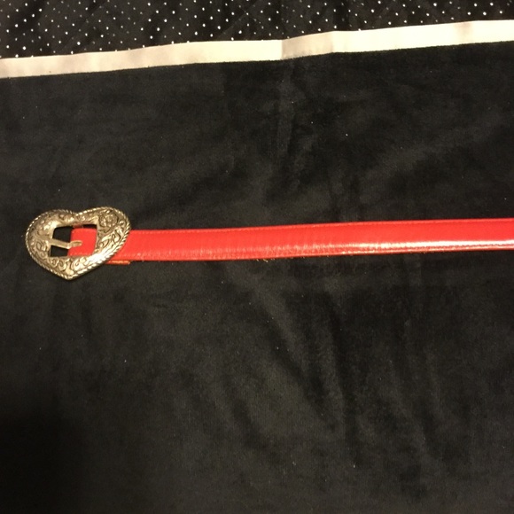 Nice Justin red leather belt