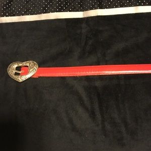 Nice Justin red leather belt