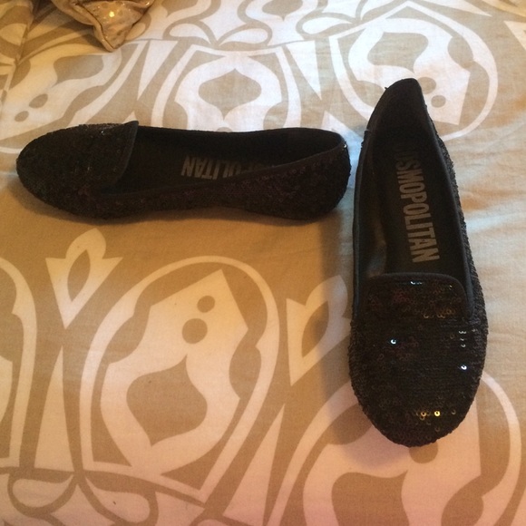 Black Smoking Slippers
