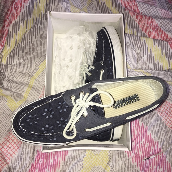 Sperry Bahama eyelet navy