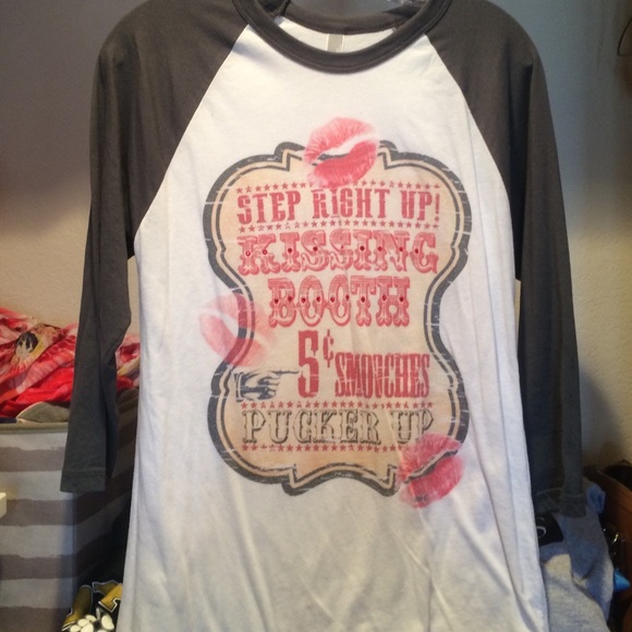 Kissing Booth Baseball Tee