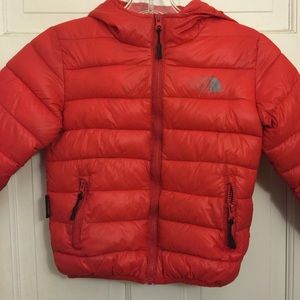 Kids north face size 5