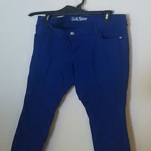old navy torrid 16 rockstar jeans cobalt blue