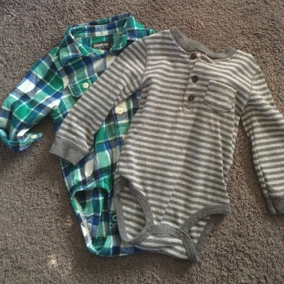 4 long sleeve baby shirts