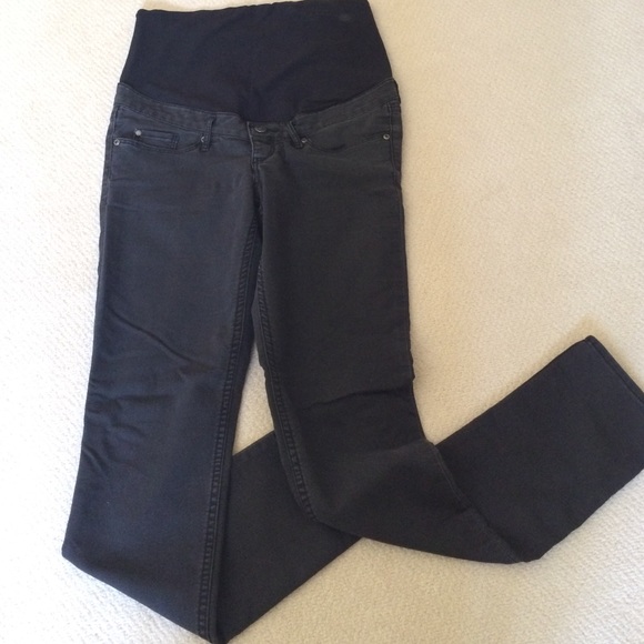 H&M black maternity jeans