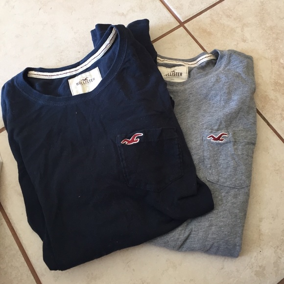 TWO hollister shirts