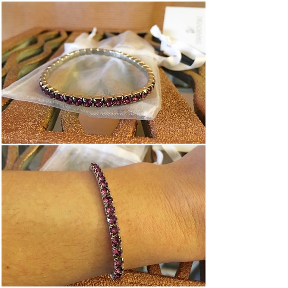 NEW Swarovski Lightning stretch bracelet - Picture 2 of 3