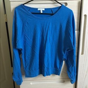 Blue long sleeve shirt