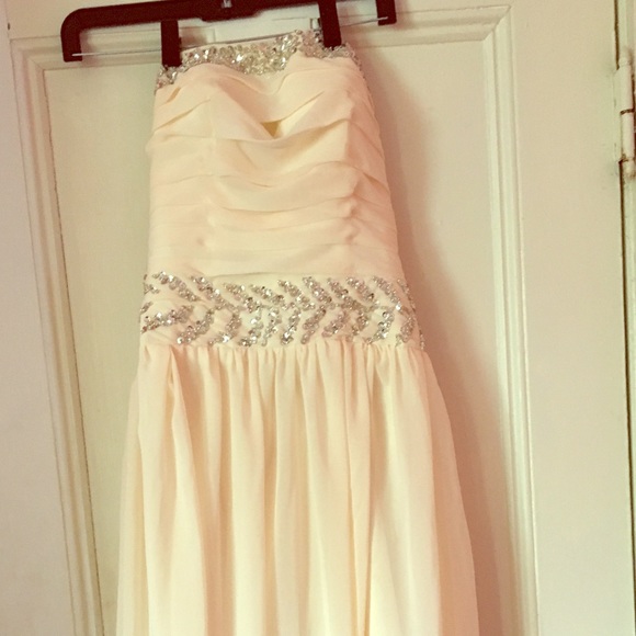 GORGEOUS white dress with jewels
