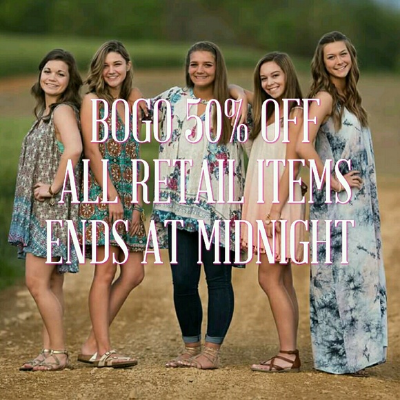 BOGO 50% OFF TODAY ONLY