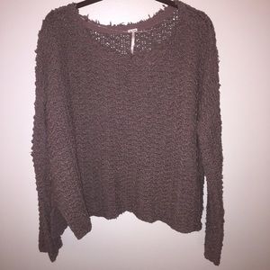 Free people small chunky knit sweater
