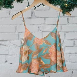 Mumu Charlie Crop Top in Magnolia