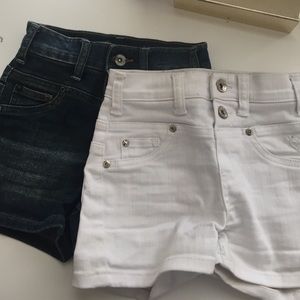 child size 10 high wasted Jean shorts