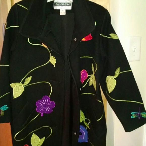 Decorative Handmade Wool Coat