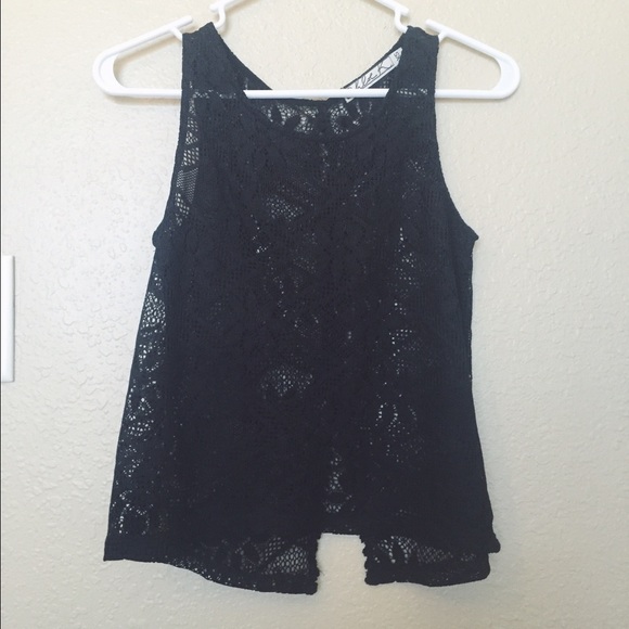 Navy blue blouse