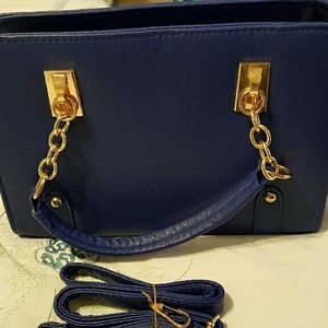 Blue Handbag
