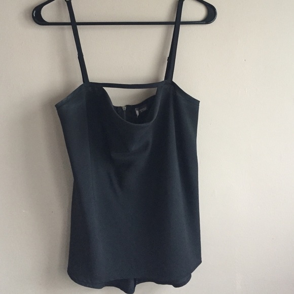 Urban Outfitters- Sparkle & Fade: Black Strap Tank