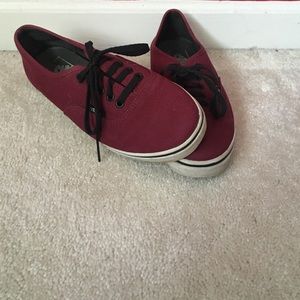 Maroon Vans