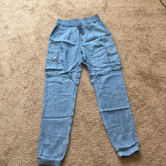 MK Sateen drawstring pants