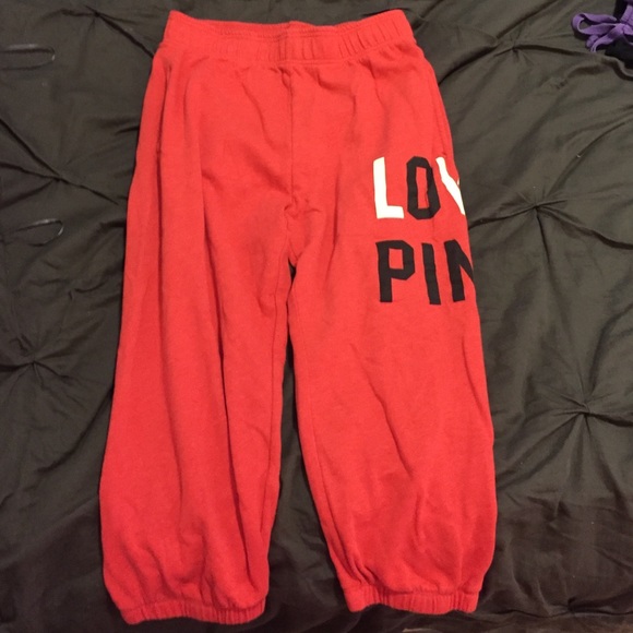 Victoria's Secret PINK crop sweatpant.