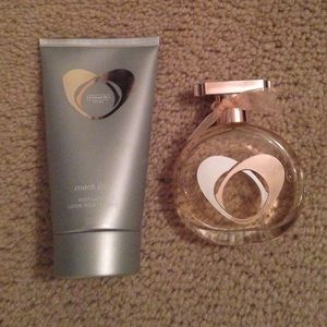 Coach Love body lotion and perfume set