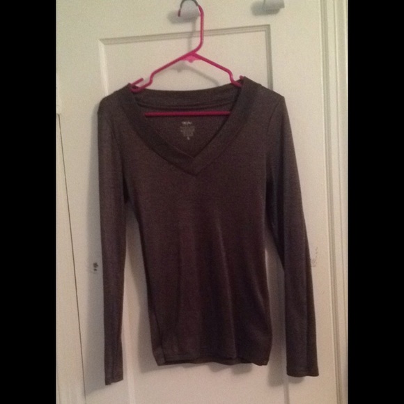 Shimmery brown mossimo supply shirt (small)