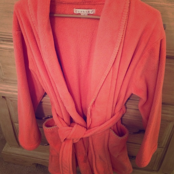 Coral colored Robe