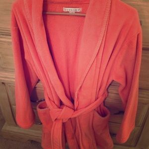 Coral colored Robe