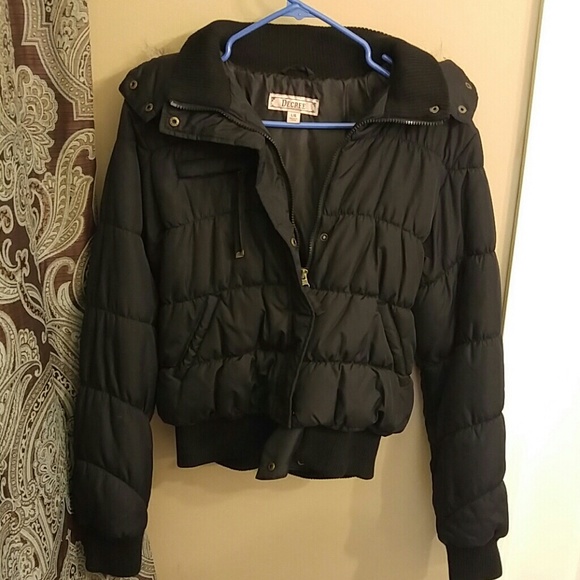 Decree puff jacket with feaux fur trim - Picture 2 of 2