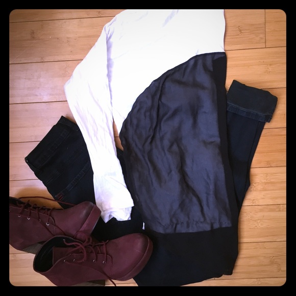 Sheer Tee (W&B)