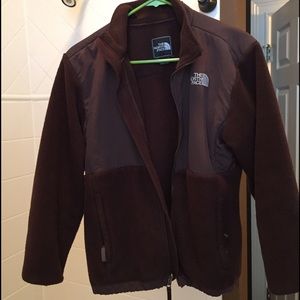 Chocolate Brown Girls Northface Jacket