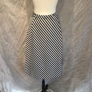 Women's Striped Skater Skirt