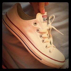 White Women's converse