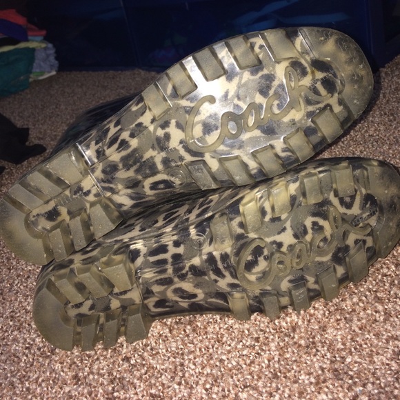 Sold☀️Coach Rain Boots - Picture 4 of 4