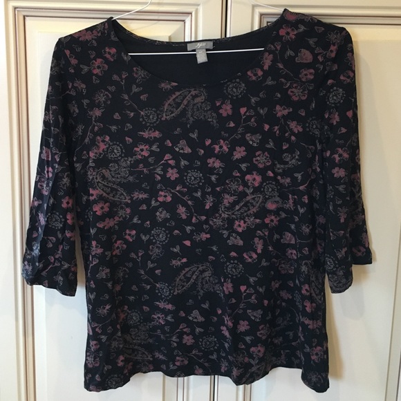 J. Jill 3/4 sleeve top