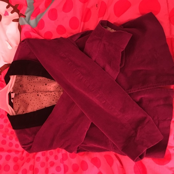 Purple and black blazer - Picture 2 of 2