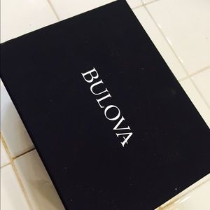 Beautiful Bulova watch and necklace set like new